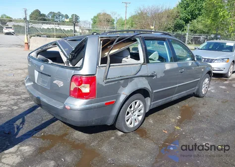2003 Volkswagen Passat Gls from USA, damaged, VIN WVWVD63B13E072679